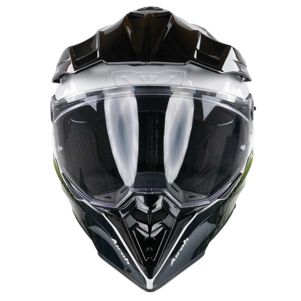 Airoh Airoh commander adventure helmet - progress lime gloss - xxl